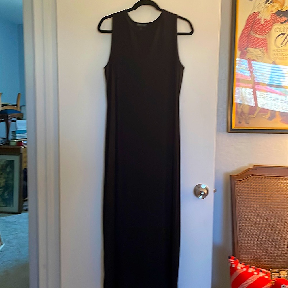 Karen Kane black Maxi Tank dress